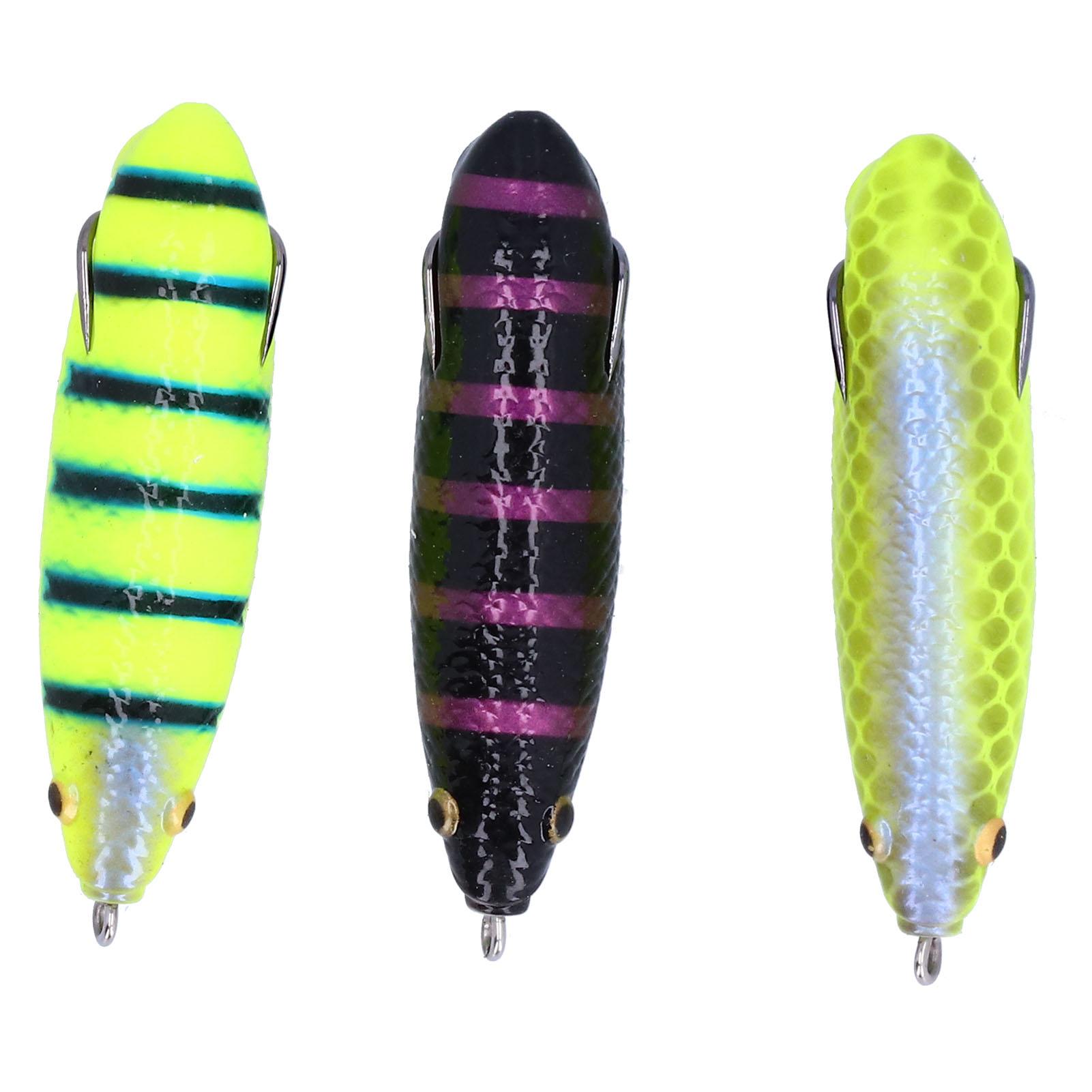 3Pcs Artificial Fish Bait Lifelike Soft Silicone Lure Fishing Swimbait with Hook
3Pcs Artificial Fish Bait Lifelike Soft Silicone Lure Fishing Swimbait with Hook