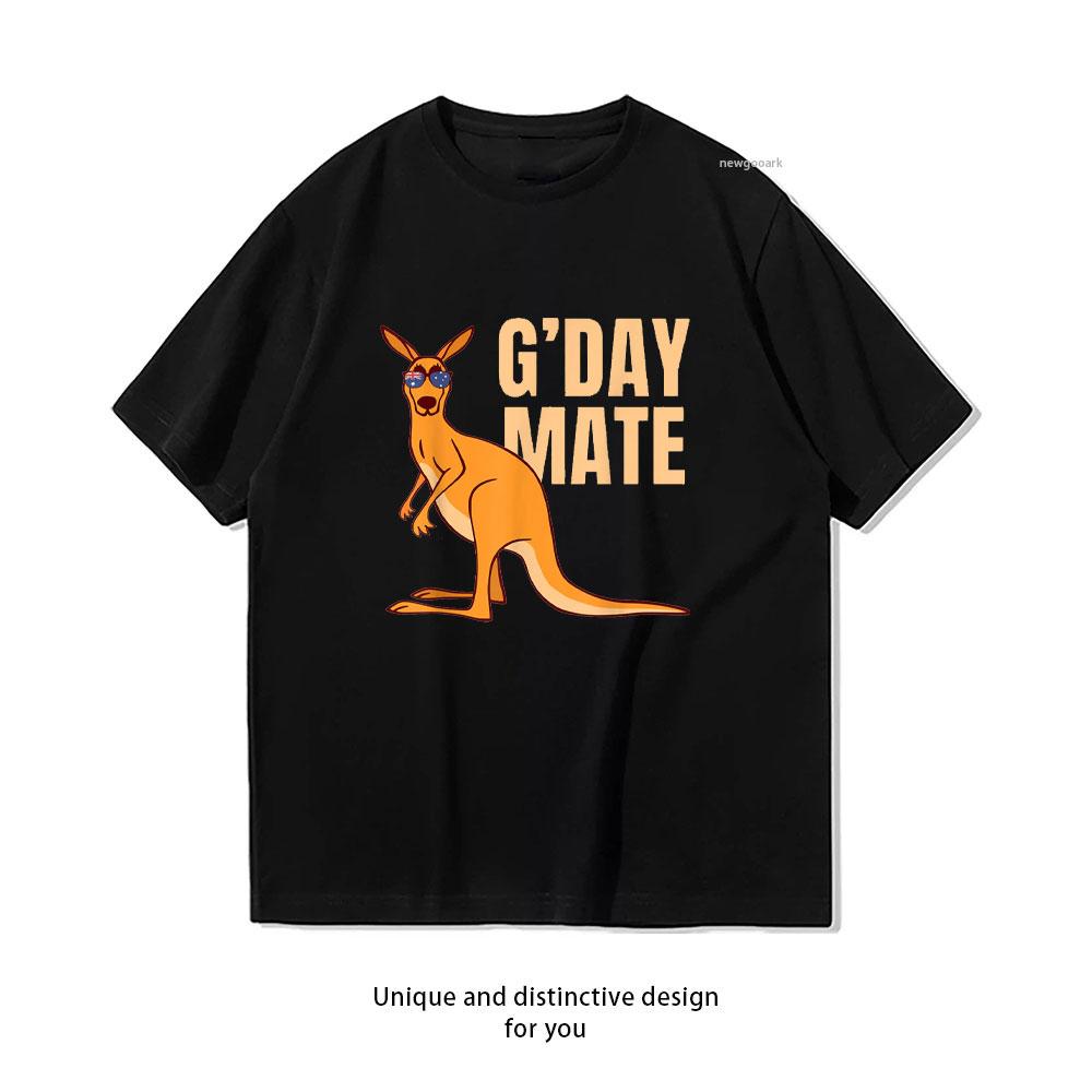 Australia GDay Mate Funny Kangaroo Australian Symbol Tshirt Women Unisex Casual Cotton Graphic T Shirts Creative Streetwear 4XL
Australia GDay Mate Funny Kangaroo Australian Symbol Tshirt Women Unisex Casual Cotton Graphic T Shirts Creative Streetwear 4XL