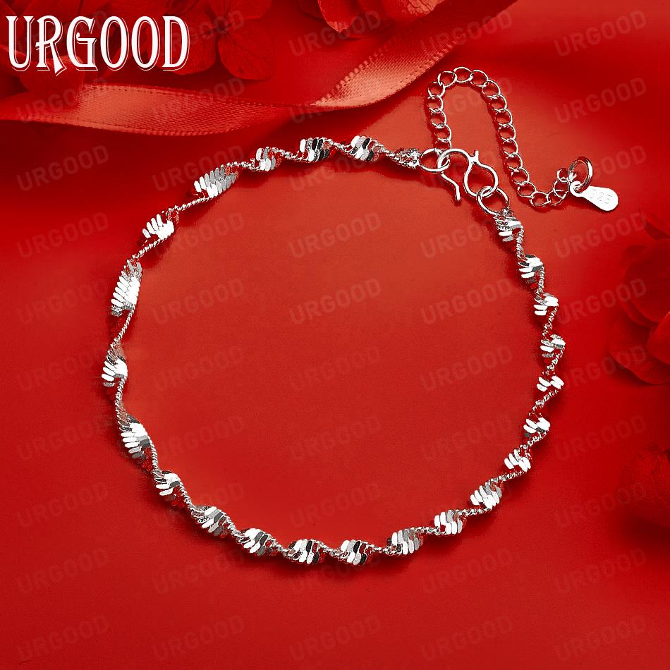 Модный браслет-цепочка с подвесками из стерлингового серебра 925 пробы Подарок Ювелирное изделие 20CM
Модный браслет-цепочка с подвесками из стерлингового серебра 925 пробы Подарок Ювелирное изделие 20CM