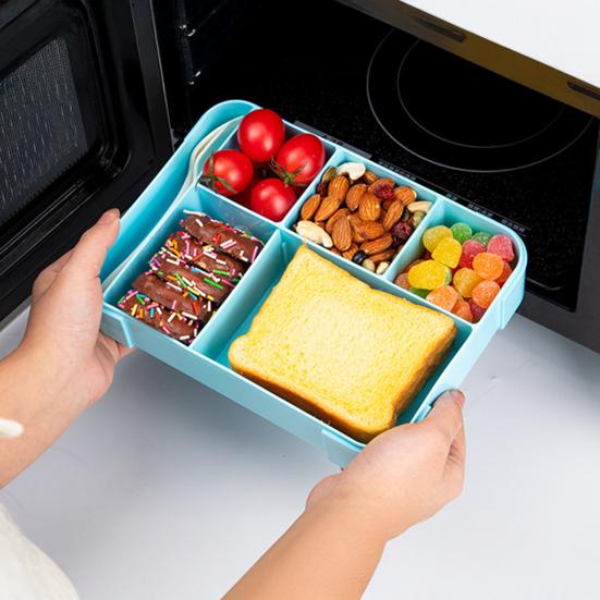 Yousheng Lunch Box with Fork Spoon Split Bento Box Leak-proof Food Container BPA-Free Meal Prep Container for School Office
Yousheng Lunch Box with Fork Spoon Split Bento Box Leak-proof Food Container BPA-Free Meal Prep Container for School Office