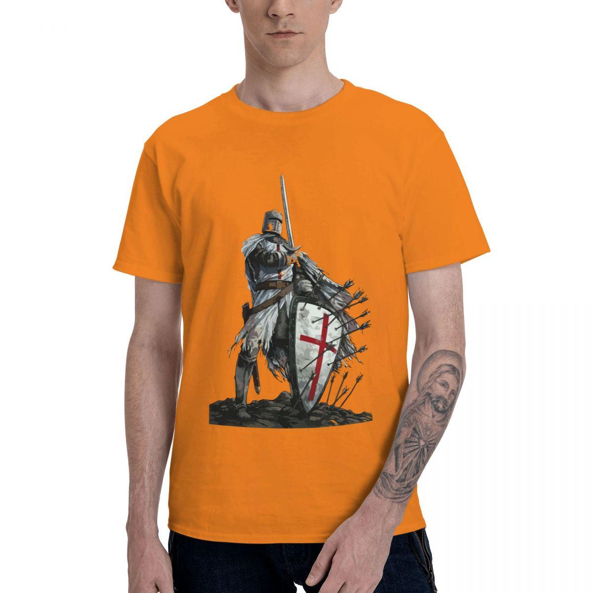 Shield Cross Medieval Warrior Sword Knights Templar T-Shirt Men Pure Cotton Tee Shirt Short Sleeve T Shirts Gift Idea Tops 4XL
Shield Cross Medieval Warrior Sword Knights Templar T-Shirt Men Pure Cotton Tee Shirt Short Sleeve T Shirts Gift Idea Tops 4XL