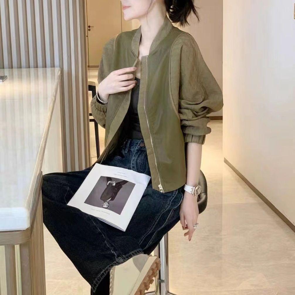 2025 Women s Spring & Autumn Lined Baseball Jacket, Stylish & Casual for Petite Figures, European Design S (recommended 80-95 jin)
2025 Women s Spring & Autumn Lined Baseball Jacket, Stylish & Casual for Petite Figures, European Design S (recommended 80-95 jin)