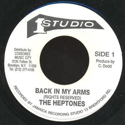 7inch Record HEPTONES - Back In My Arms NONE Studio One Jamaica Reggae, Ska & Dub Used
7inch Record HEPTONES - Back In My Arms NONE Studio One Jamaica Reggae, Ska & Dub Used