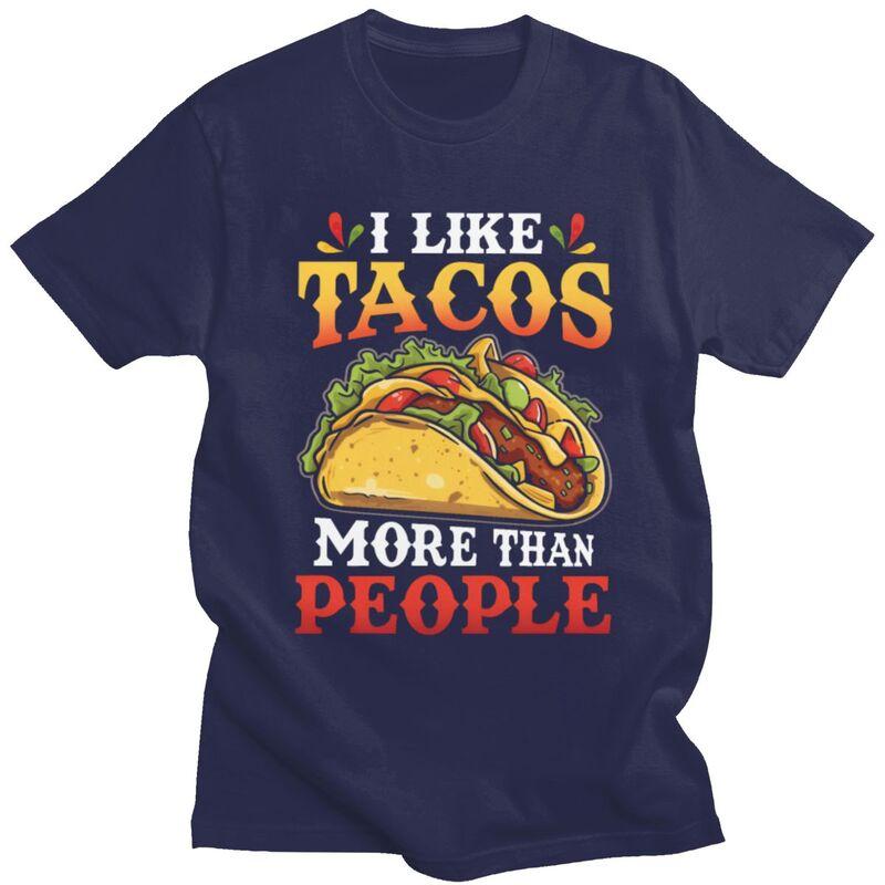 I Like Tacos More Than People T Shirts for Men 100 Cotton Tee Tops Fathers Day Gift Tshirt Casual Tshirt 4XL
I Like Tacos More Than People T Shirts for Men 100 Cotton Tee Tops Fathers Day Gift Tshirt Casual Tshirt 4XL