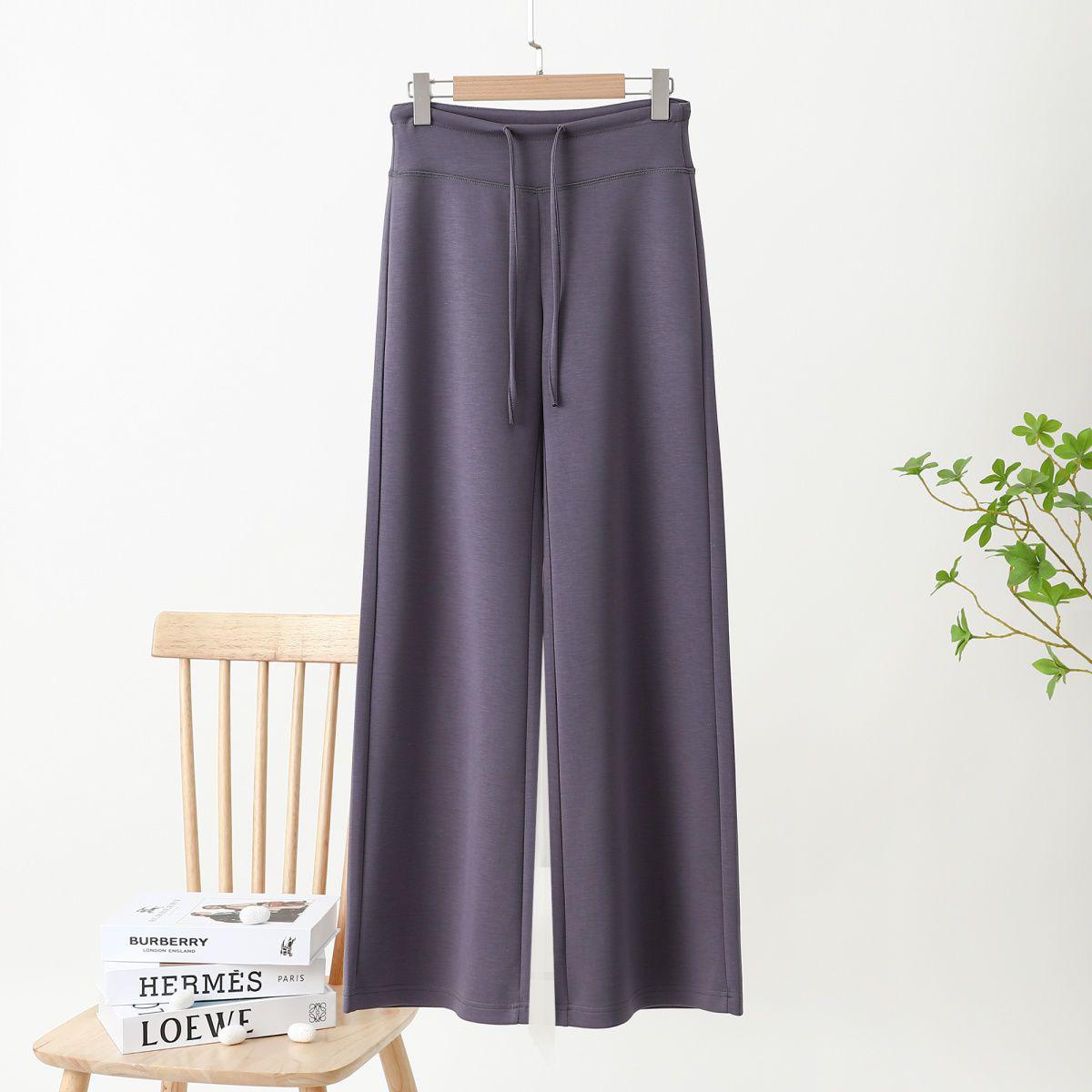 Women s High-Rise Summer Style Loose Fit Sweatpants with Drawstring, Wide Leg, Slightly Flared Yoga Pants XL (recommended for 135-150 jin)
Women s High-Rise Summer Style Loose Fit Sweatpants with Drawstring, Wide Leg, Slightly Flared Yoga Pants XL (recommended for 135-150 jin)