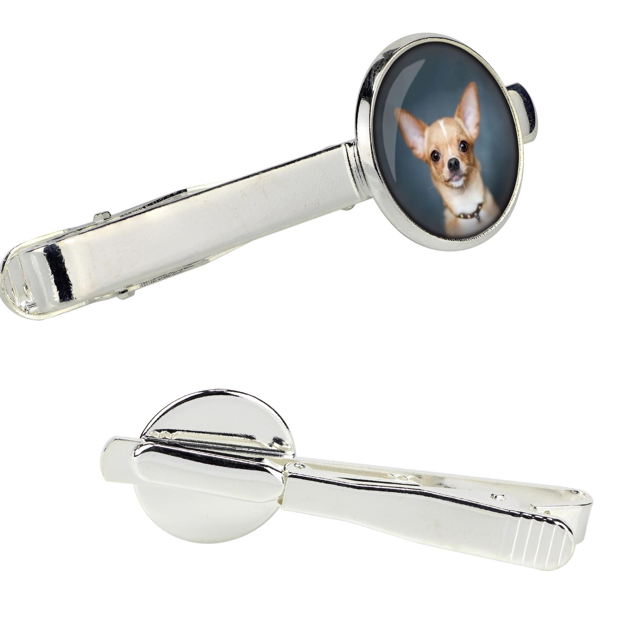 Chihuahua short-haired, Chihuahua smooth - tie clip in a box, stylish tie, personalized jewelry from the Art-Dog brand срібний
Chihuahua short-haired, Chihuahua smooth - tie clip in a box, stylish tie, personalized jewelry from the Art-Dog brand срібний