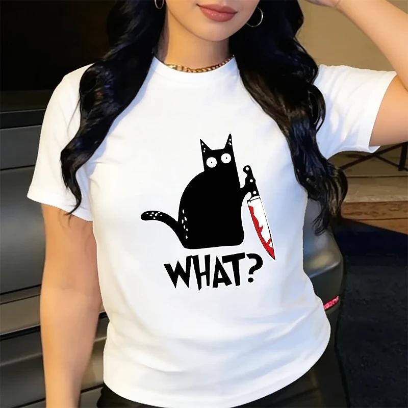Black Cat Graphic Print Plus Size Tshirts Summer Womens Clothing Casual Fashion Harajuku ONeck Short Sleeve Tshirts XL
Black Cat Graphic Print Plus Size Tshirts Summer Womens Clothing Casual Fashion Harajuku ONeck Short Sleeve Tshirts XL