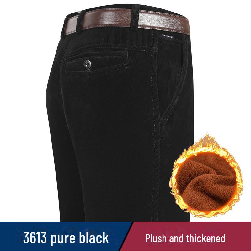 Чоловічі стрейчеві вельветові штани - Весна, Осінь, Зима - Вільний крій, Плюс вельвет, Потовщений комфорт 42
Чоловічі стрейчеві вельветові штани - Весна, Осінь, Зима - Вільний крій, Плюс вельвет, Потовщений комфорт 42