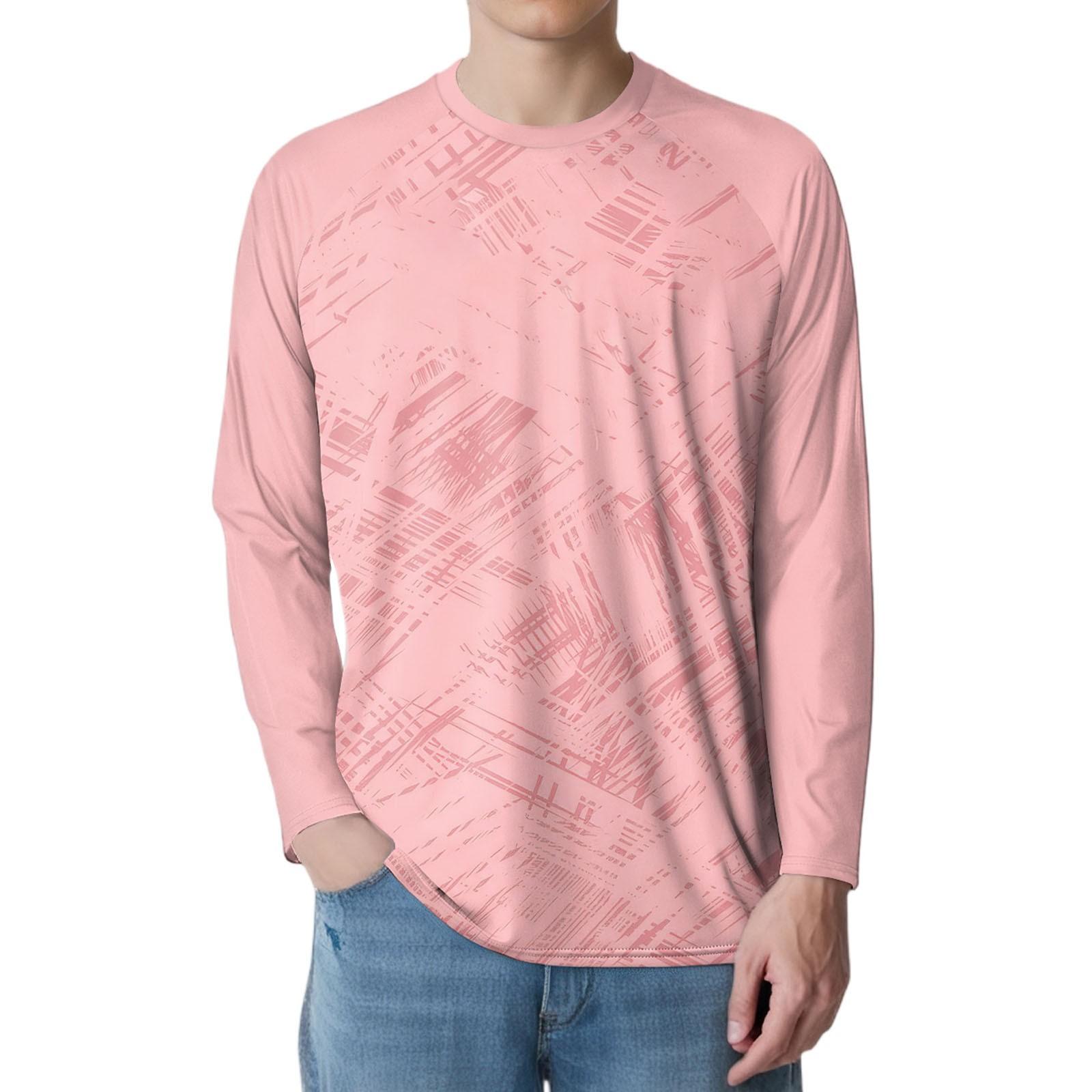 Мужская мода принтованный реглан длинный рукав спортивный топ M розовый
Мужская мода принтованный реглан длинный рукав спортивный топ M розовый