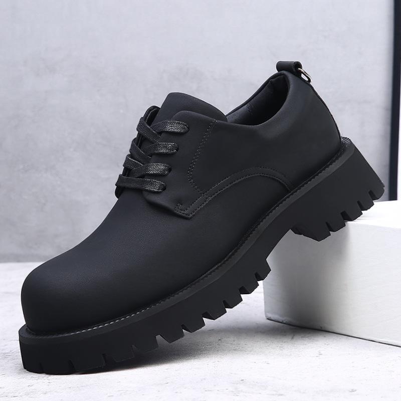 Нишевые туфли дерби на толстой подошве с квадратным носком, мужские, для старшего парикмахера, кожаные туфли из коровьей кожи, универсальная деловая повседневная обувь 44
Нишевые туфли дерби на толстой подошве с квадратным носком, мужские, для старшего парикмахера, кожаные туфли из коровьей кожи, универсальная деловая повседневная обувь 44