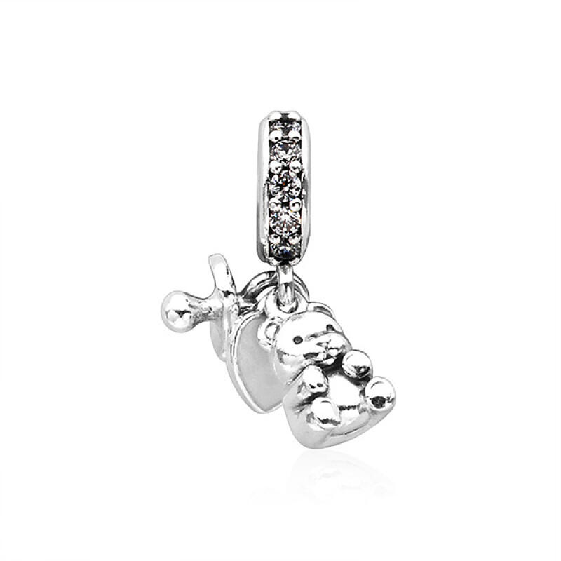 Pandora Charm Dangle Baby Treasure Bear 792100CZ 792100CZ
Pandora Charm Dangle Baby Treasure Bear 792100CZ 792100CZ