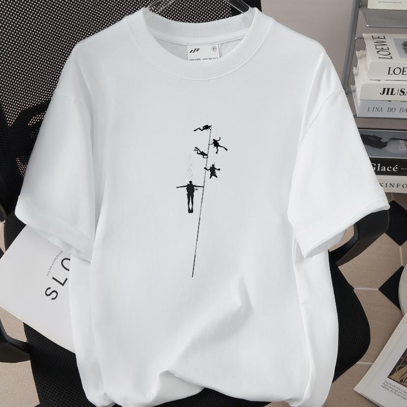 Available: Diver Enthusiast Creative Print Cotton T-Shirt, Loose Fit, Trendy Short Sleeve, 260g. XXXL
Available: Diver Enthusiast Creative Print Cotton T-Shirt, Loose Fit, Trendy Short Sleeve, 260g. XXXL
