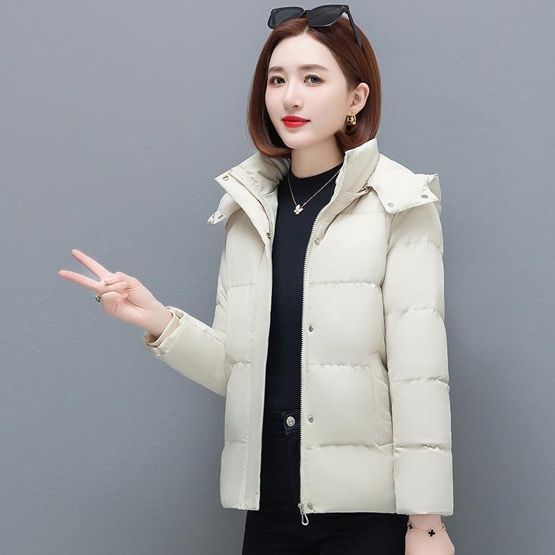 Women s Warm Down Jacket with Removable Hood - Versatile, Thickened, Solid Color Winter Coat for Middle-Aged Moms 2XL (for 125-140 jin) грязно-белый
Women s Warm Down Jacket with Removable Hood - Versatile, Thickened, Solid Color Winter Coat for Middle-Aged Moms 2XL (for 125-140 jin) грязно-белый