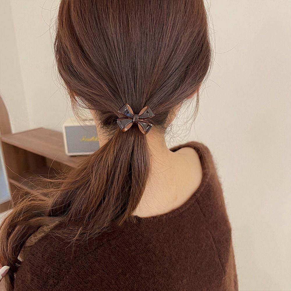 Ponytail Holders Bowknot Sweet Hair Ties Hair Rubber Bands Acetate Bow Scrunchies Women Hair Bands вино красного
Ponytail Holders Bowknot Sweet Hair Ties Hair Rubber Bands Acetate Bow Scrunchies Women Hair Bands вино красного