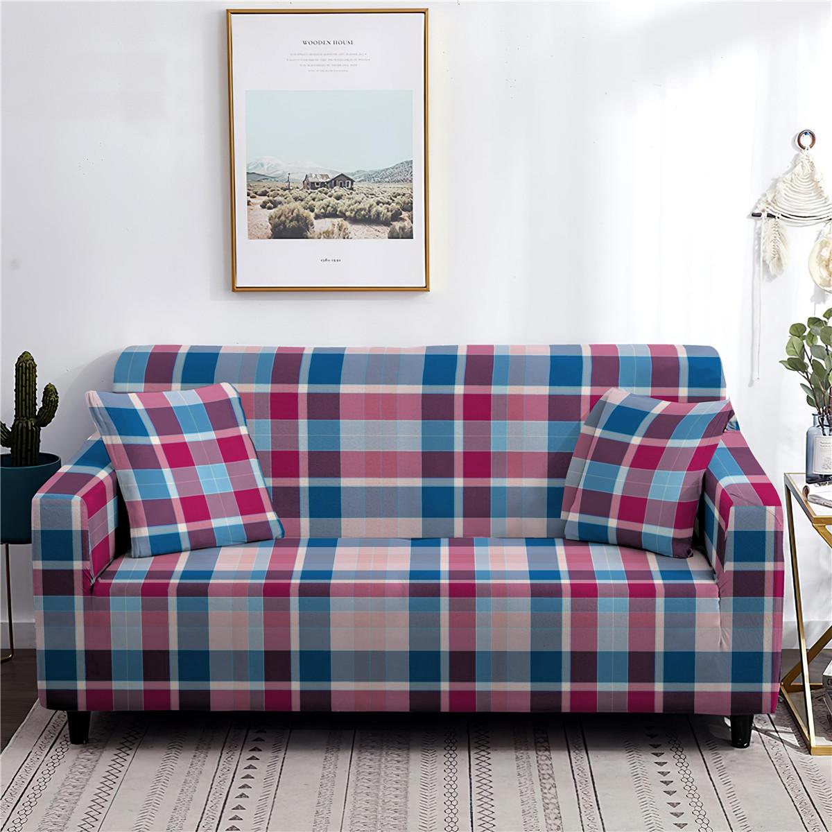 1/2/3/4 Seater Plaid Sofa Cover Dust-proof Stretch Sofa Slipcover for Living Room L Shape Sofa Protector Anti-fouling Home Decor 90x140cm
1/2/3/4 Seater Plaid Sofa Cover Dust-proof Stretch Sofa Slipcover for Living Room L Shape Sofa Protector Anti-fouling Home Decor 90x140cm