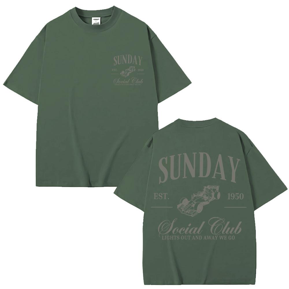 Sunday Social Running Club Graphic T Shirt Unisex Women Sporty Racing Vintage Fashion Short Sleeve Oversized Cotton Casual T Shirts 4XL
Sunday Social Running Club Graphic T Shirt Unisex Women Sporty Racing Vintage Fashion Short Sleeve Oversized Cotton Casual T Shirts 4XL