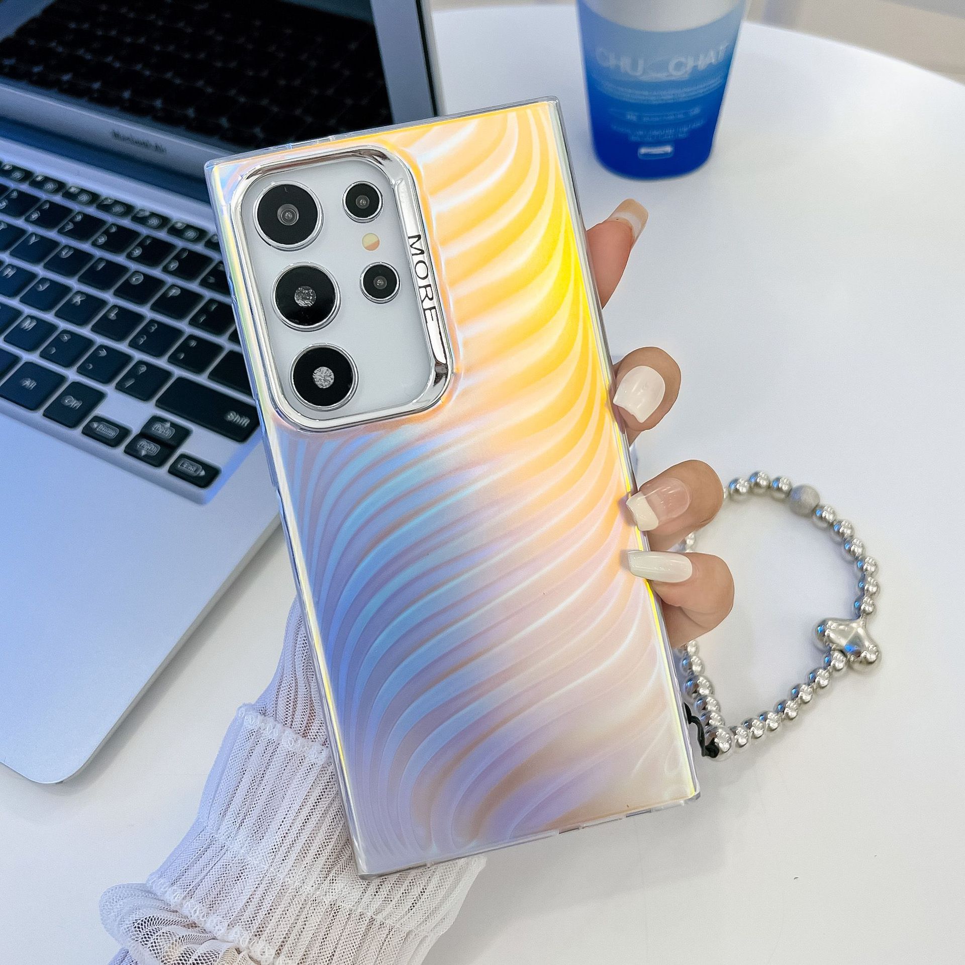 Samsung S25ultra Гальванізований Лазерний Чохол для Телефона Підходить для S24plus Пір їнка A56 Перлинний Браслет Жорсткий Набір Galaxy A54 5G
Samsung S25ultra Гальванізований Лазерний Чохол для Телефона Підходить для S24plus Пір їнка A56 Перлинний Браслет Жорсткий Набір Galaxy A54 5G