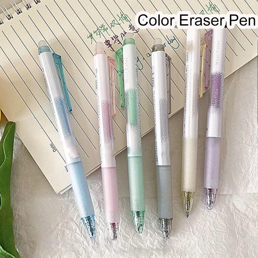 Aesthetic Thermal Eraser Pen Writing Drawing Glitter Color Pens Erasable Gel Pens Art Marker 1pcs(pink)
Aesthetic Thermal Eraser Pen Writing Drawing Glitter Color Pens Erasable Gel Pens Art Marker 1pcs(pink)