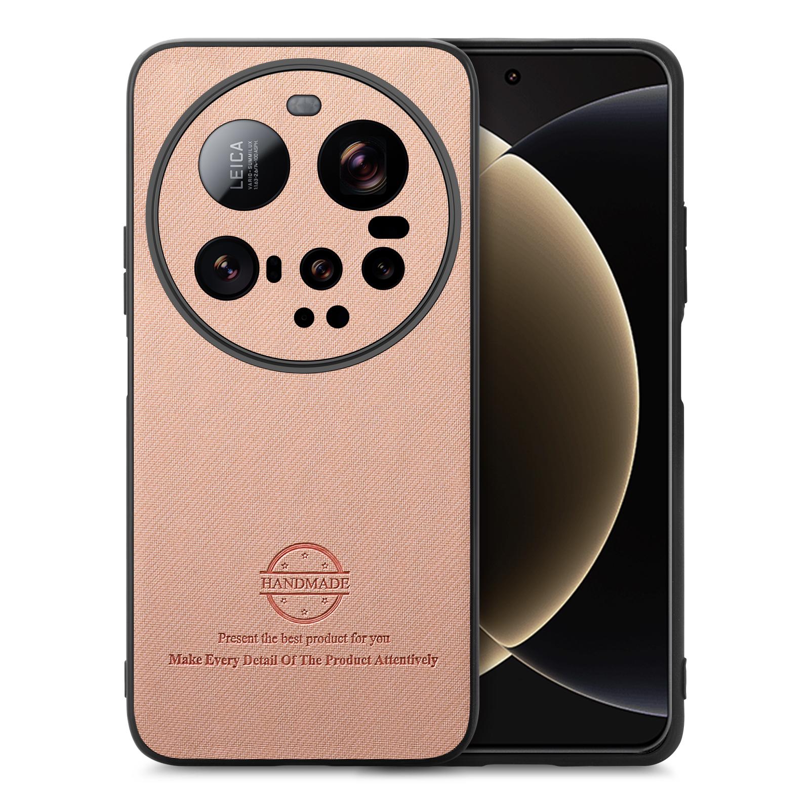 For Xiaomi 15 Ultra Leather Phone Back Cover with Cloth Texture Pink
For Xiaomi 15 Ultra Leather Phone Back Cover with Cloth Texture Pink