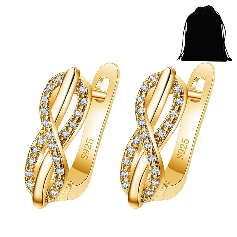 Zoomers earrings cross border earrings gold ladies hoop earrings plating Small size simple Popularity cute beautiful zirconia formal party wedding
Zoomers earrings cross border earrings gold ladies hoop earrings plating Small size simple Popularity cute beautiful zirconia formal party wedding