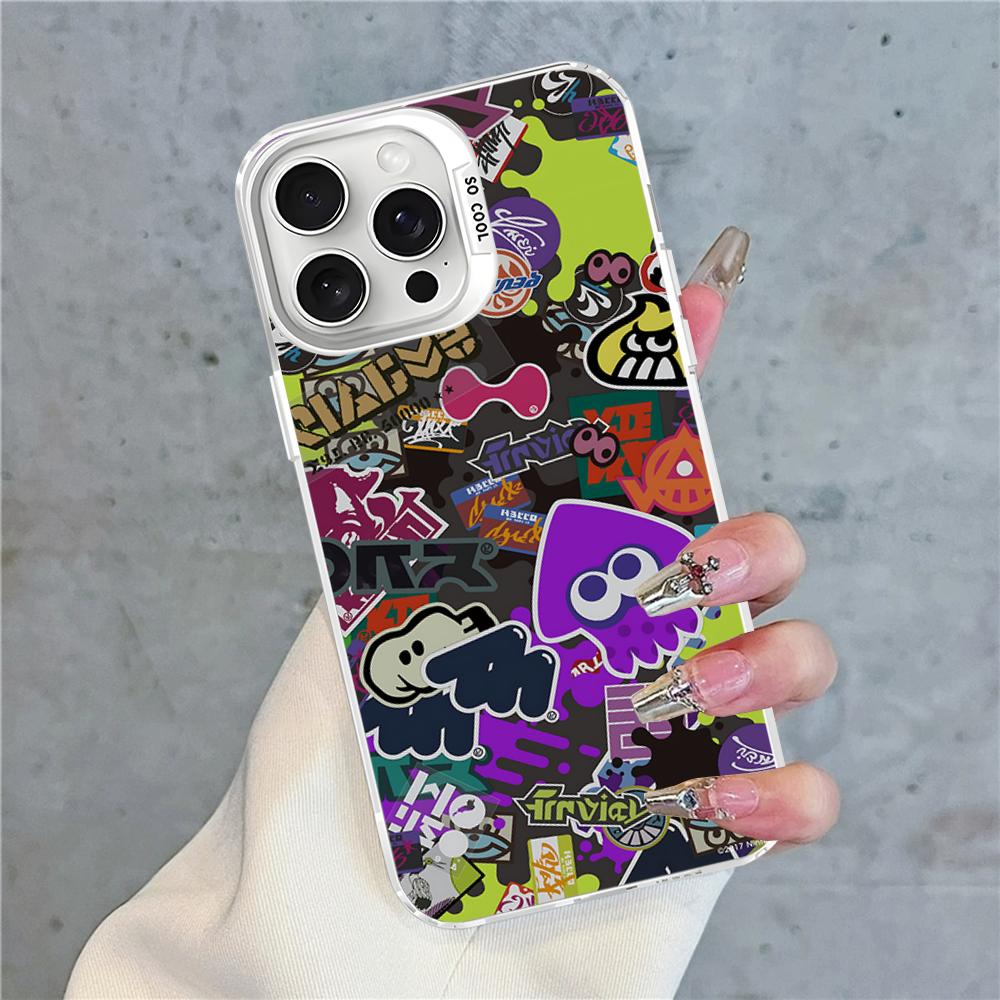 Splatoon Phone Case For IPhone 16 15 14 13 12 11 Pro Max X XR XSMAX 8 7 Plus Matte Shockproof Back Cover iPhone 16 plus
Splatoon Phone Case For IPhone 16 15 14 13 12 11 Pro Max X XR XSMAX 8 7 Plus Matte Shockproof Back Cover iPhone 16 plus