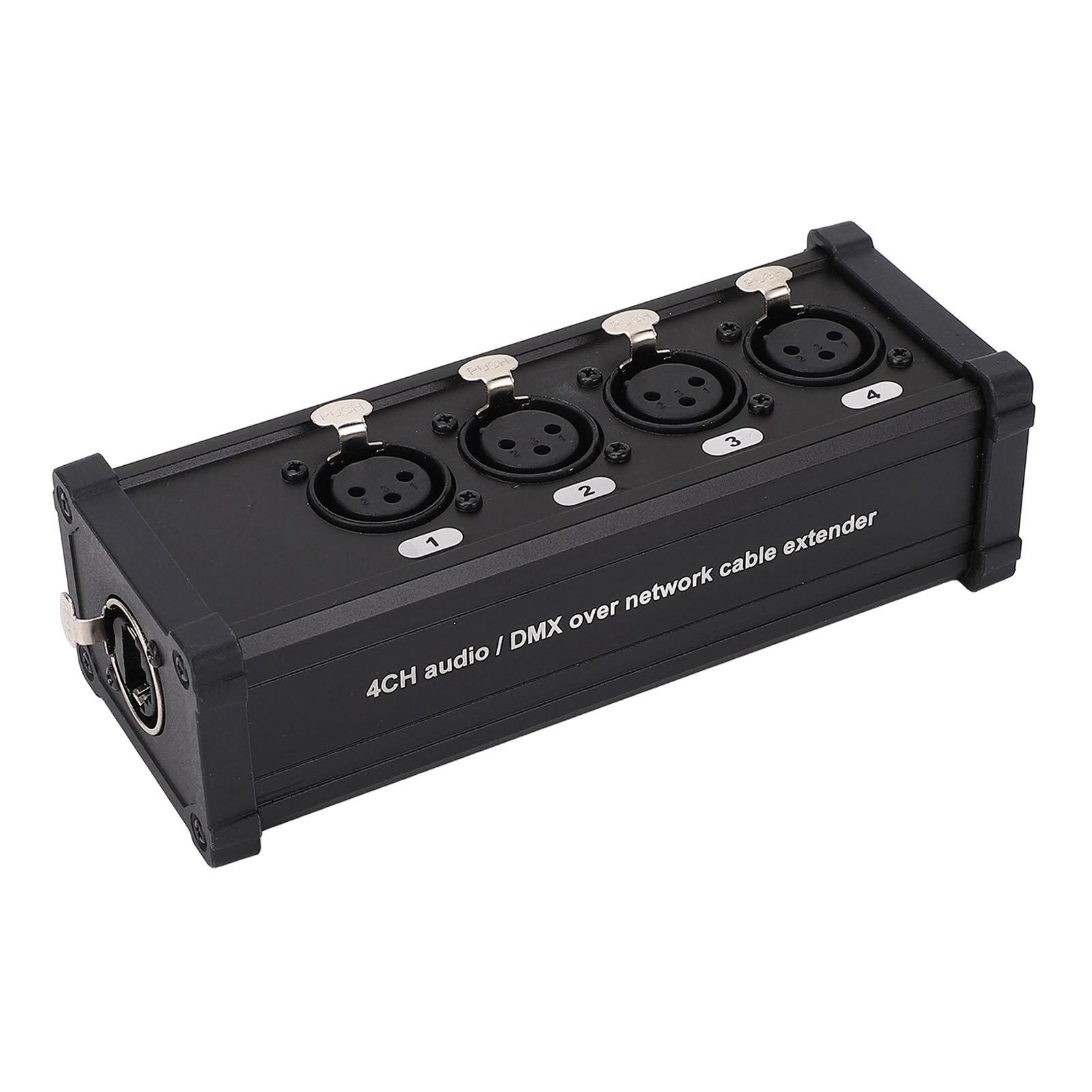 XLR Cable Box Extender 4 Channel Female Lighting Conversion Digital Multi Network XLR Cable Box
XLR Cable Box Extender 4 Channel Female Lighting Conversion Digital Multi Network XLR Cable Box