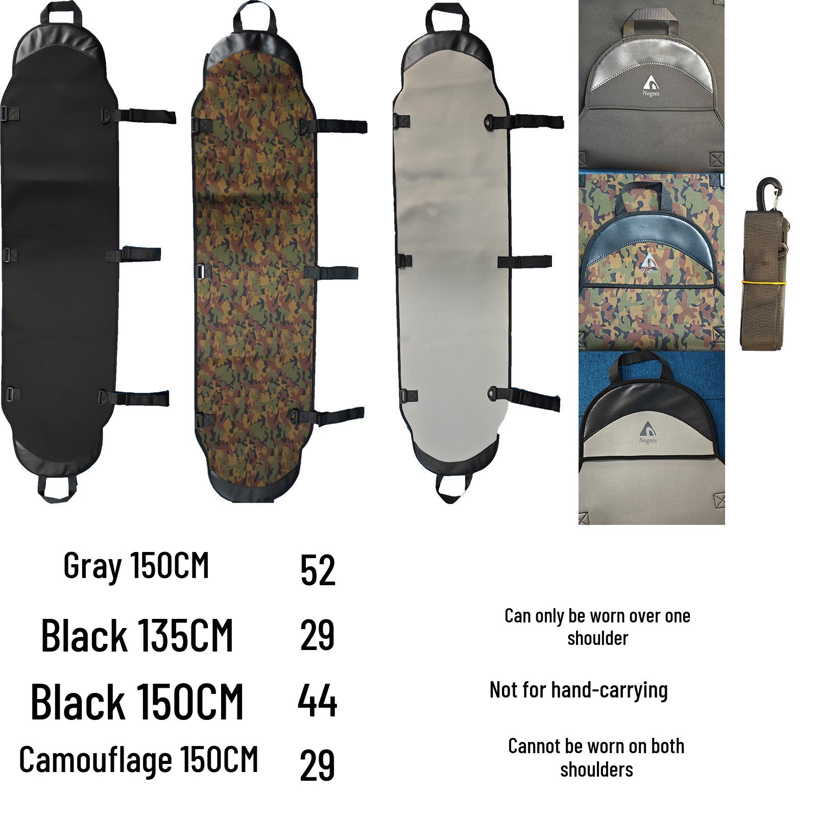 Ski & Snowboard Protective Carry Bag E18 150 cm камуфляжний
Ski & Snowboard Protective Carry Bag E18 150 cm камуфляжний