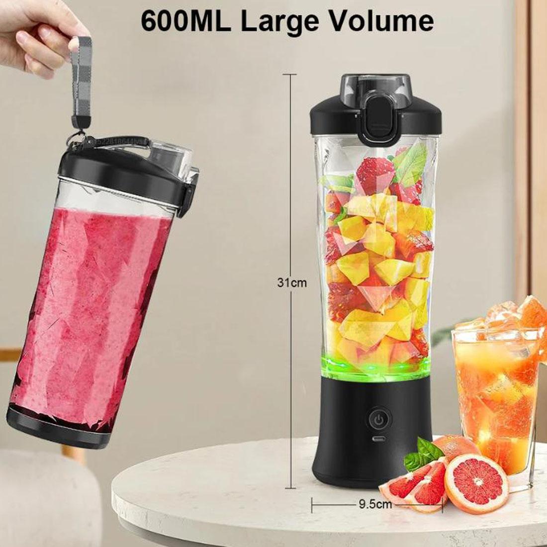 Portable Blender Mini Portable Fruit Juicer Automatic Smoothies Fresh Juice Blender USB Rechargeable Electric Juicer Mixer 600ml 7.4V белый
Portable Blender Mini Portable Fruit Juicer Automatic Smoothies Fresh Juice Blender USB Rechargeable Electric Juicer Mixer 600ml 7.4V белый