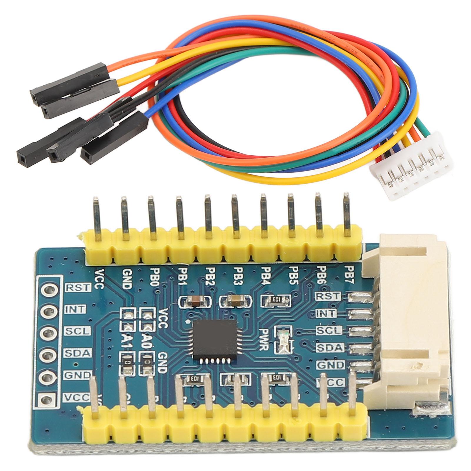 IO Expansion Board I2C Interface 16 IO Pins Support 4 Expansion Modules I2C Interface Expands
IO Expansion Board I2C Interface 16 IO Pins Support 4 Expansion Modules I2C Interface Expands