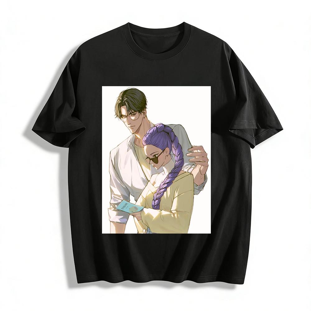 Trendy Korean Cool Couple Print Long Sleeve T-Shirt Casual Top For Men And Women Pure cotton T-shirt 6XL
Trendy Korean Cool Couple Print Long Sleeve T-Shirt Casual Top For Men And Women Pure cotton T-shirt 6XL