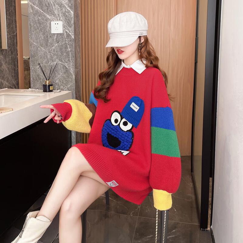 IMAGINEX Women s Long Sleeve Urban Casual Sweater 22ATWJ5035WY3 One Size
IMAGINEX Women s Long Sleeve Urban Casual Sweater 22ATWJ5035WY3 One Size