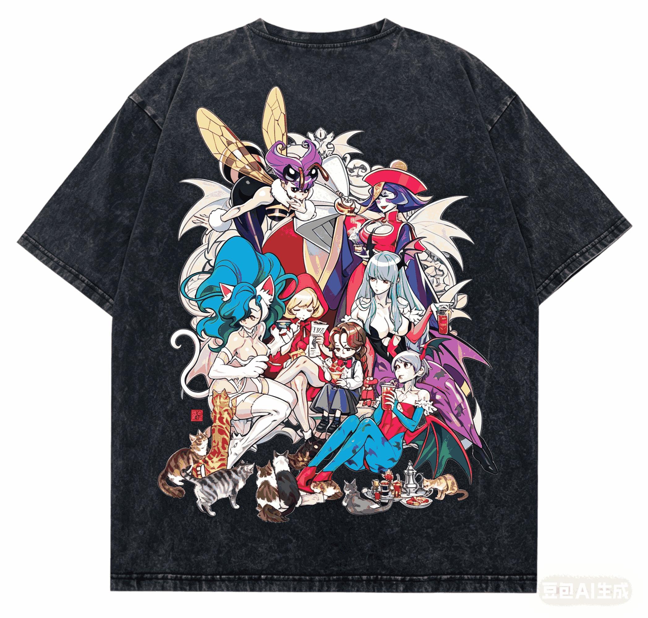 DarkStalkers EB Washed Tshirt personality Clothes NewModel Anime Tshirt Year round clothing Plus Size Vintage Loose Couples S
DarkStalkers EB Washed Tshirt personality Clothes NewModel Anime Tshirt Year round clothing Plus Size Vintage Loose Couples S