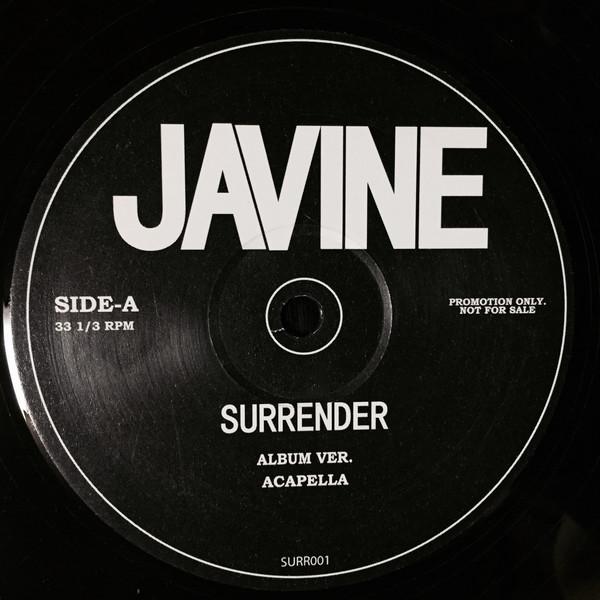 12inch Record JAVINE - Surrender SURR001 Not On Label 2003 Europe Rap & Hip-Hop/R&B Used
12inch Record JAVINE - Surrender SURR001 Not On Label 2003 Europe Rap & Hip-Hop/R&B Used