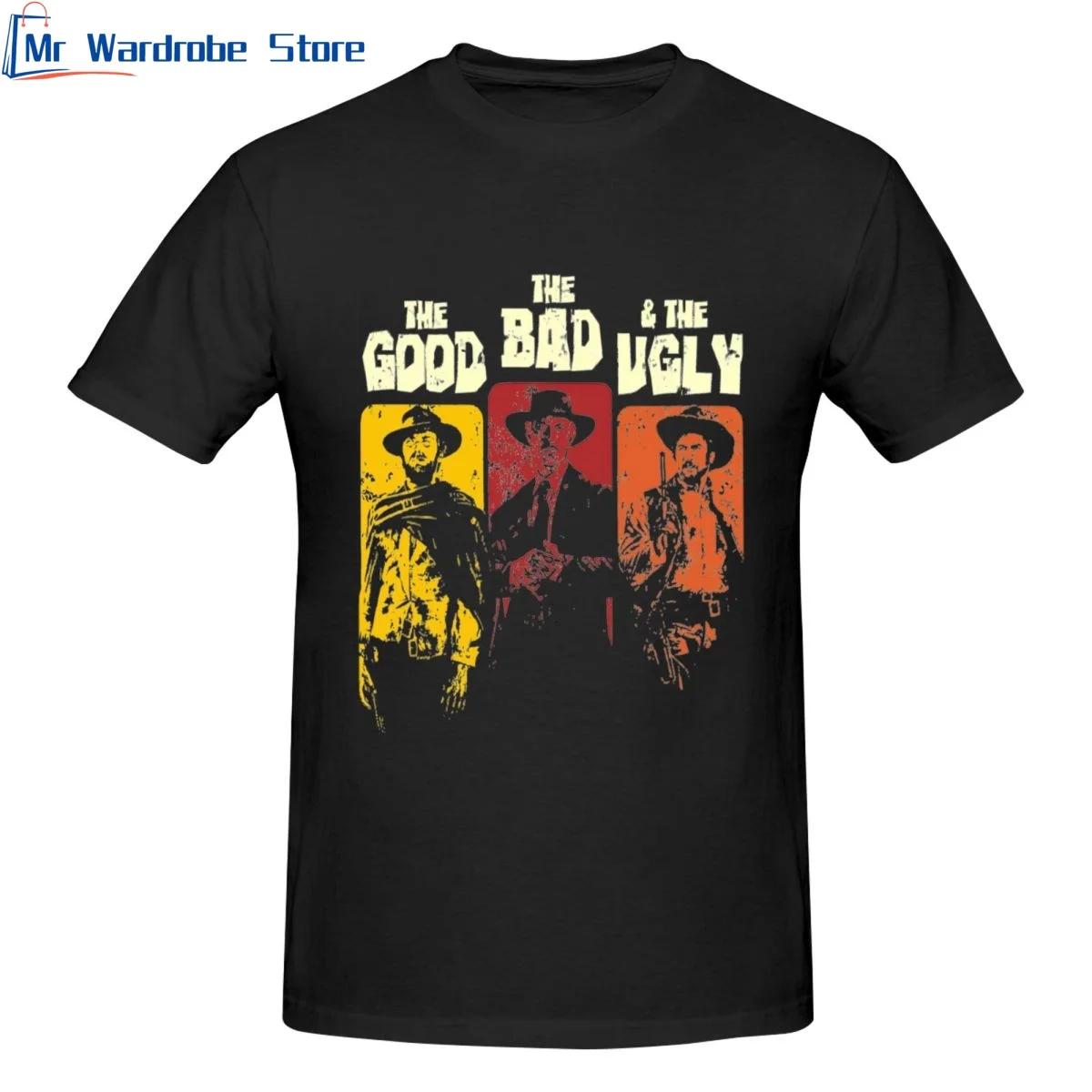 The Good The Bad And The Ugly T Shirts Casual Tee Shirt Short Sleeve Crew Neck T-Shirt Novelty Funny Summer Clothing 5XL різнокольоровий
The Good The Bad And The Ugly T Shirts Casual Tee Shirt Short Sleeve Crew Neck T-Shirt Novelty Funny Summer Clothing 5XL різнокольоровий