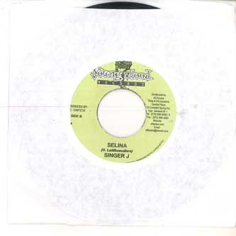 7inch Record SINGER J - Selina NONE YOUNG BLOOD Jamaica Reggae, Ska & Dub Used
7inch Record SINGER J - Selina NONE YOUNG BLOOD Jamaica Reggae, Ska & Dub Used