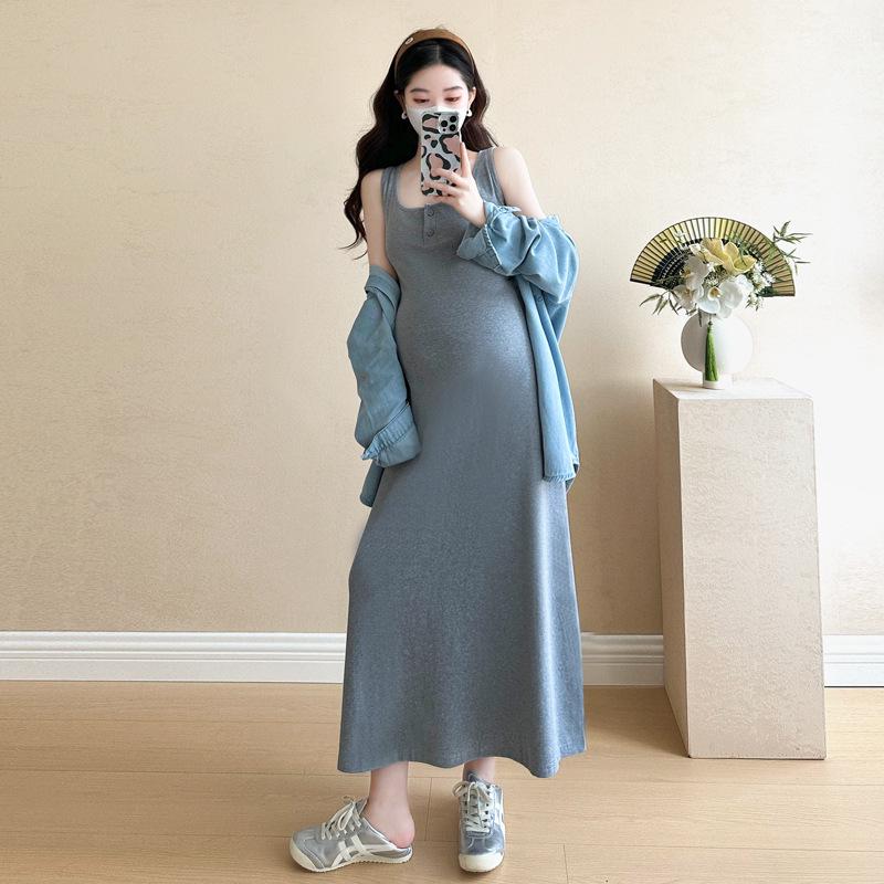 2026 Spring Korean-Style Camisole Dress & Washed Denim Shirt Set M
2026 Spring Korean-Style Camisole Dress & Washed Denim Shirt Set M