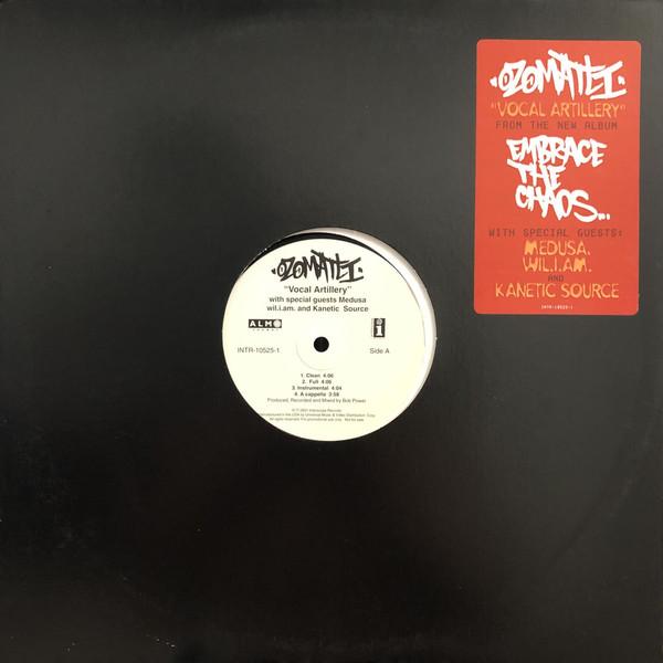 12inch Record OZOMATLI - Vocal Artillery INTR105251 Interscope Reco 2001 US Rap & Hip-Hop/R&B Used
12inch Record OZOMATLI - Vocal Artillery INTR105251 Interscope Reco 2001 US Rap & Hip-Hop/R&B Used