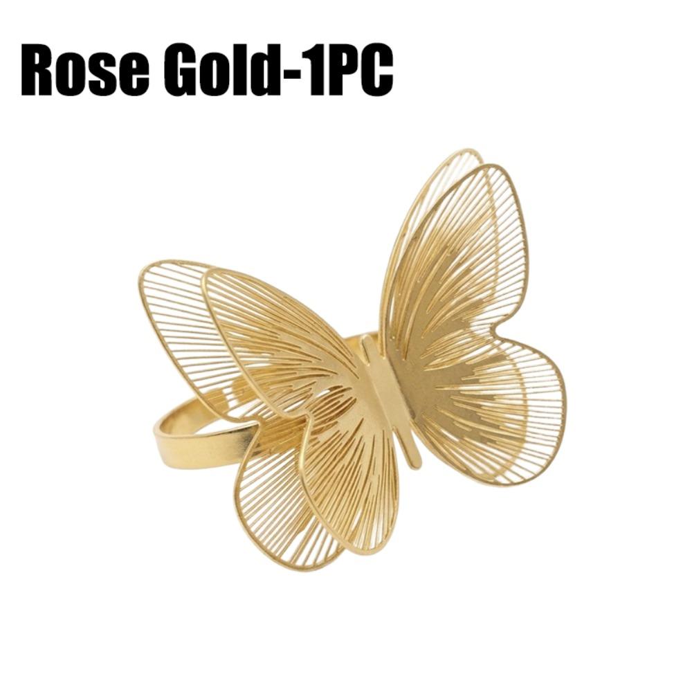 1PC New Metal Buckle Napkin Ring Hollow Butterfly Waterproof Napkin Holder DIY Ornament Dinnig Table Decoration
1PC New Metal Buckle Napkin Ring Hollow Butterfly Waterproof Napkin Holder DIY Ornament Dinnig Table Decoration