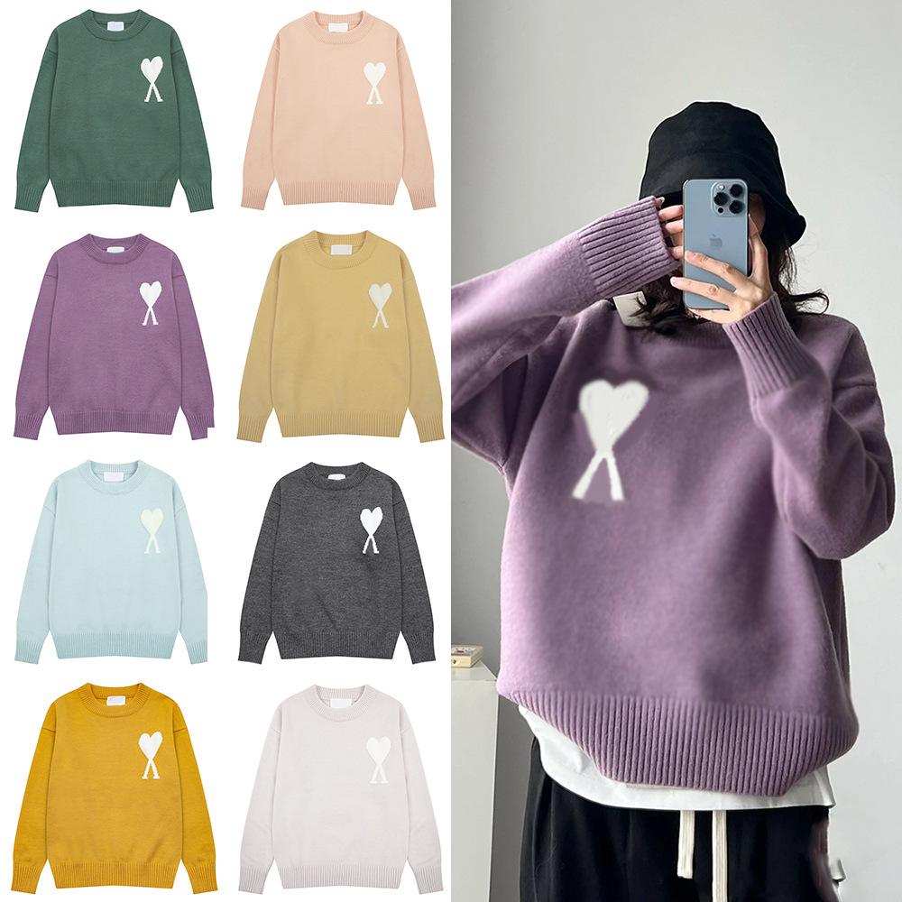 American Style Heart Jacquard Knit Long Sleeve Sweater for Men and Women - Autumn/Winter Couple s Top L
American Style Heart Jacquard Knit Long Sleeve Sweater for Men and Women - Autumn/Winter Couple s Top L
