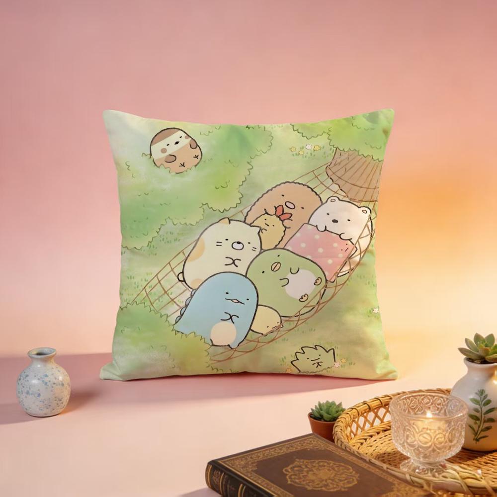 Fashion SSumikko Gurashiing Cushion Cover Premium SkinFriendly Pillow Case MultiPurpose for Home Office Travel 30X30cm
Fashion SSumikko Gurashiing Cushion Cover Premium SkinFriendly Pillow Case MultiPurpose for Home Office Travel 30X30cm