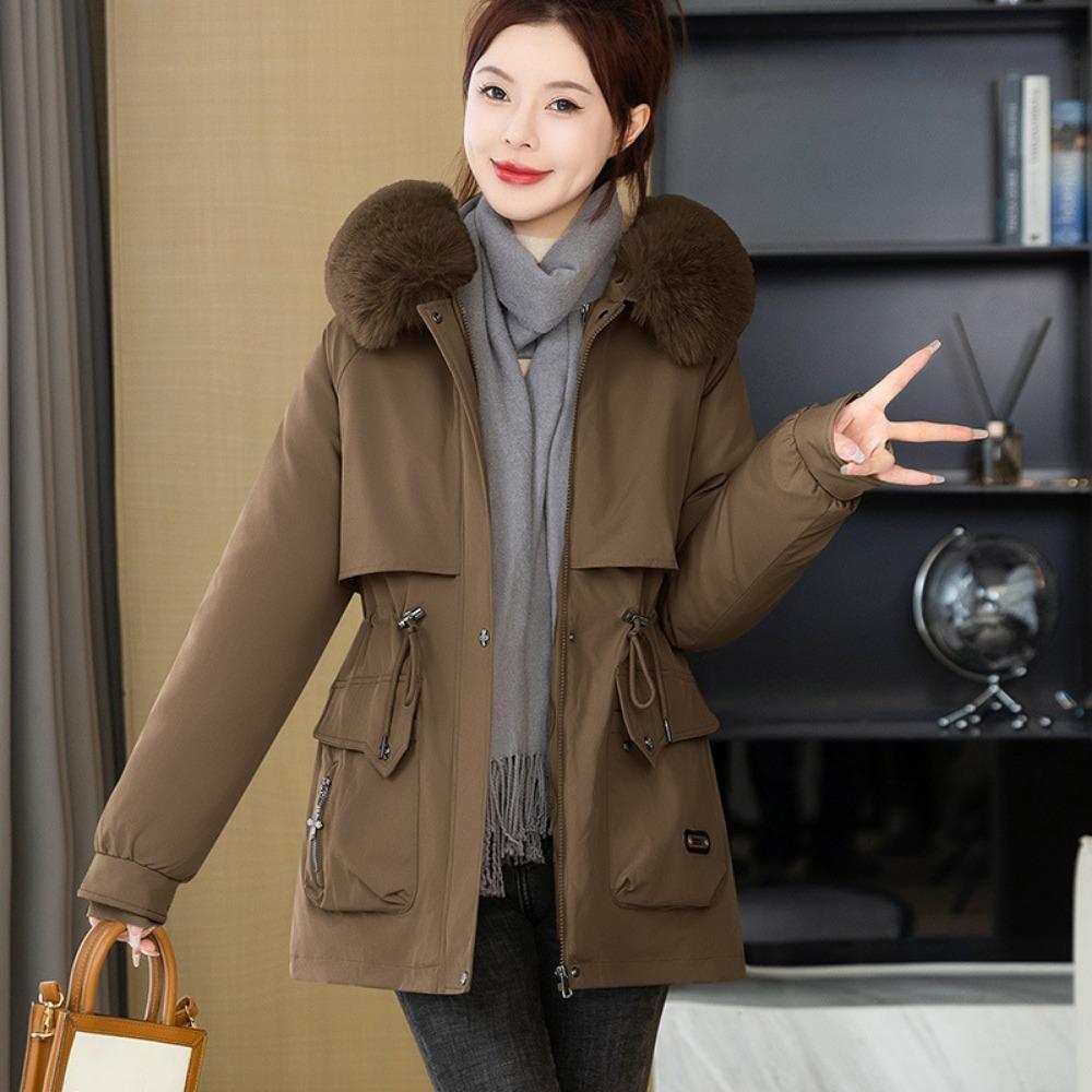 Женская новая демисезонная одежда на хлопковой подкладке, зимняя одежда на хлопковой подкладке со съемной подкладкой, стеганые куртки, утолщенные зимние куртки. XXXL темно-коричневого
Женская новая демисезонная одежда на хлопковой подкладке, зимняя одежда на хлопковой подкладке со съемной подкладкой, стеганые куртки, утолщенные зимние куртки. XXXL темно-коричневого