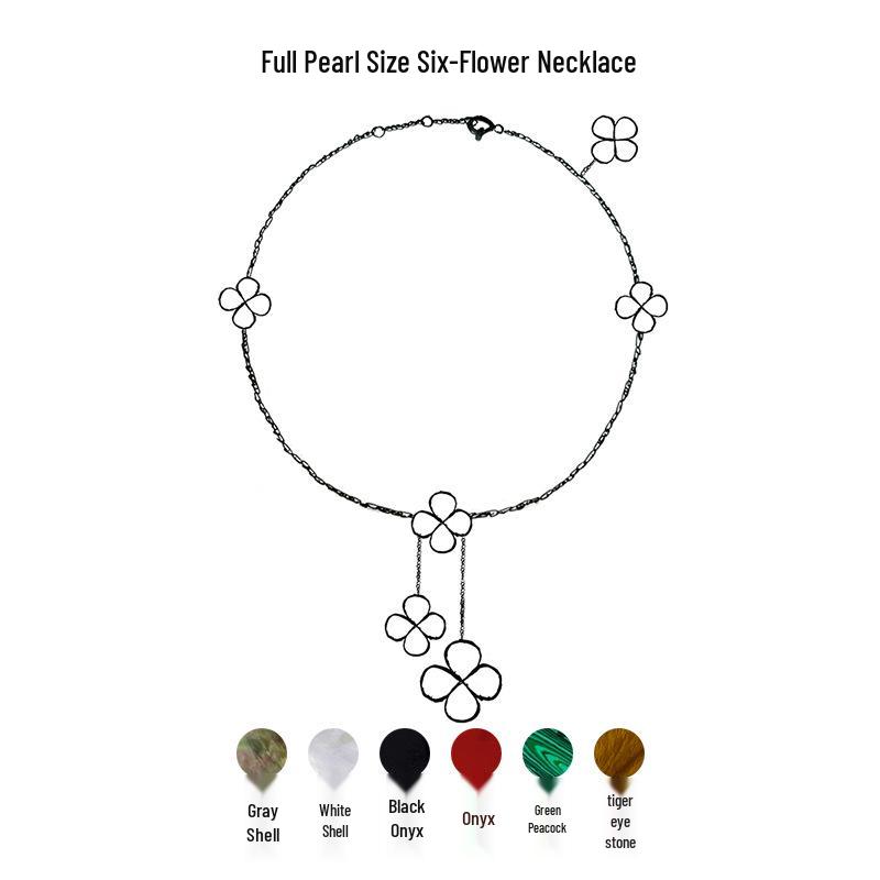 Ожерелье в виде шестилепесткового цветка: Позолоченная медь с агатом-раковиной. Большие и маленькие цветы на нерегулярной цепочке средней длины. Gold+Red
Ожерелье в виде шестилепесткового цветка: Позолоченная медь с агатом-раковиной. Большие и маленькие цветы на нерегулярной цепочке средней длины. Gold+Red