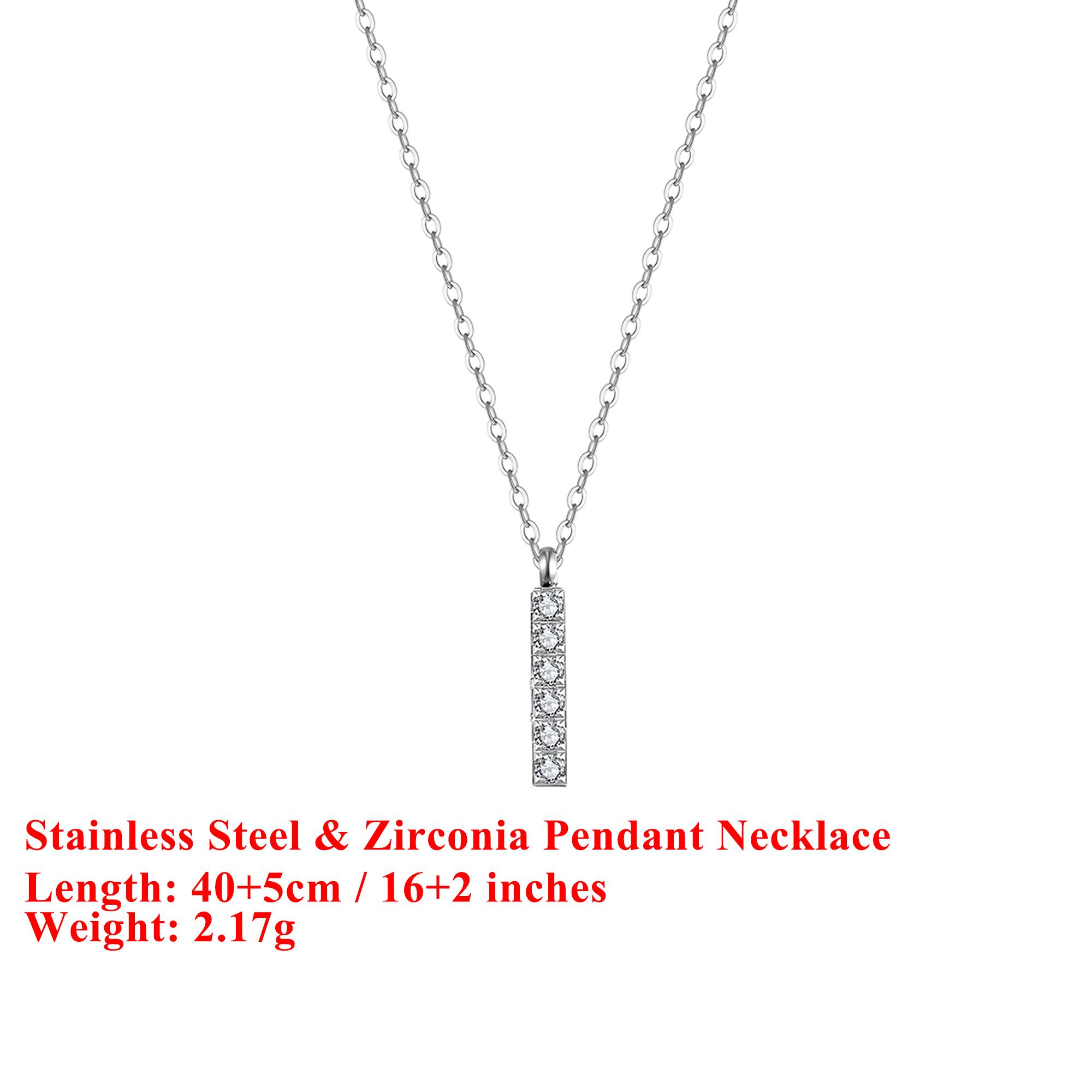 EFFIE QUEEN Stainless Steel 18k Gold Round Cut Zirconia Pendant Necklace Simple Jewelry for Women, Men Birthdays Party STKN05 серебряный
EFFIE QUEEN Stainless Steel 18k Gold Round Cut Zirconia Pendant Necklace Simple Jewelry for Women, Men Birthdays Party STKN05 серебряный
