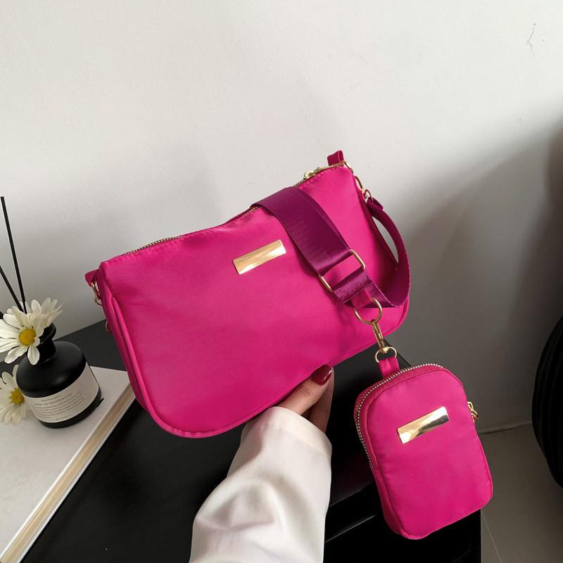 Stylish And Versatile Nylon Underarm Bag For Women Perfect For Everyday Use In Black White And Fuchsia фуксія
Stylish And Versatile Nylon Underarm Bag For Women Perfect For Everyday Use In Black White And Fuchsia фуксія