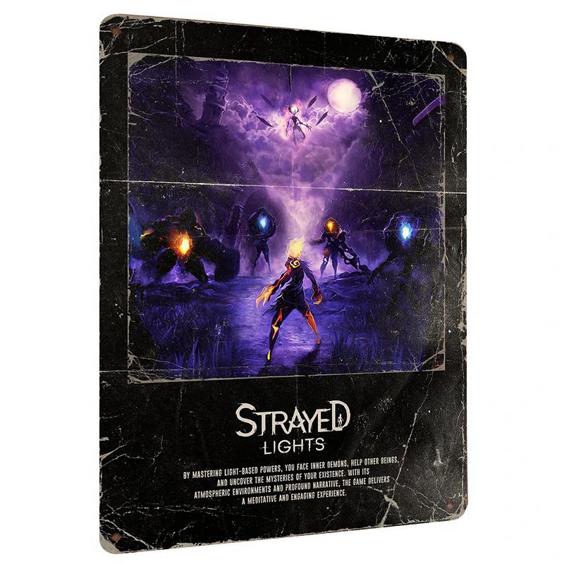 Strayed Lights Game Poster Metal Wall Art Vintage Style Gaming Decor for Bedroom Living Room 20x30cm(7.8x11.8inch)
Strayed Lights Game Poster Metal Wall Art Vintage Style Gaming Decor for Bedroom Living Room 20x30cm(7.8x11.8inch)
