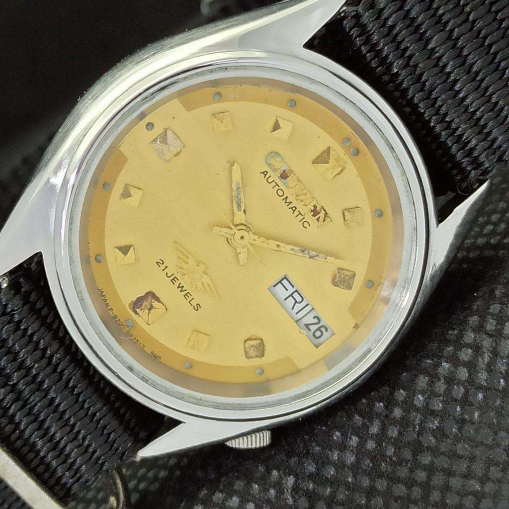Б/У винтажные мужские часы CITIZEN AUTO 8200 JAPAN D/D с оригинальным циферблатом 534b-a280881-2 SKU534b-a280881
Б/У винтажные мужские часы CITIZEN AUTO 8200 JAPAN D/D с оригинальным циферблатом 534b-a280881-2 SKU534b-a280881