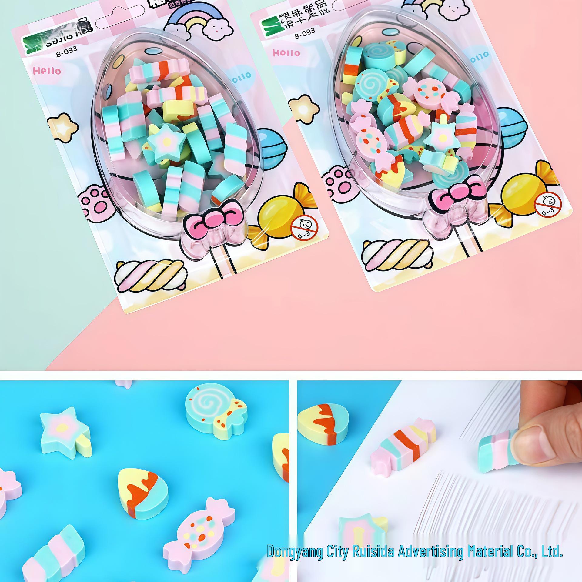 Creative Cartoon Fun Eraser Set - Easy to Erase, No Trace
Creative Cartoon Fun Eraser Set - Easy to Erase, No Trace