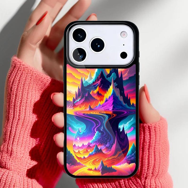 Colourful Psychedelic Trippy Art soft Phone Case for iPhone 17 16 15 14 13 Pro Max Back Cover for 12 11 Pro Coque iPhone Air
Colourful Psychedelic Trippy Art soft Phone Case for iPhone 17 16 15 14 13 Pro Max Back Cover for 12 11 Pro Coque iPhone Air