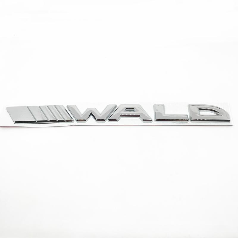 Car styling 3D metal WALD Black Bison Emblem Badge Decals Fender Rear Trunk Side Car Sticker for Mercedes-Benz E S
Car styling 3D metal WALD Black Bison Emblem Badge Decals Fender Rear Trunk Side Car Sticker for Mercedes-Benz E S