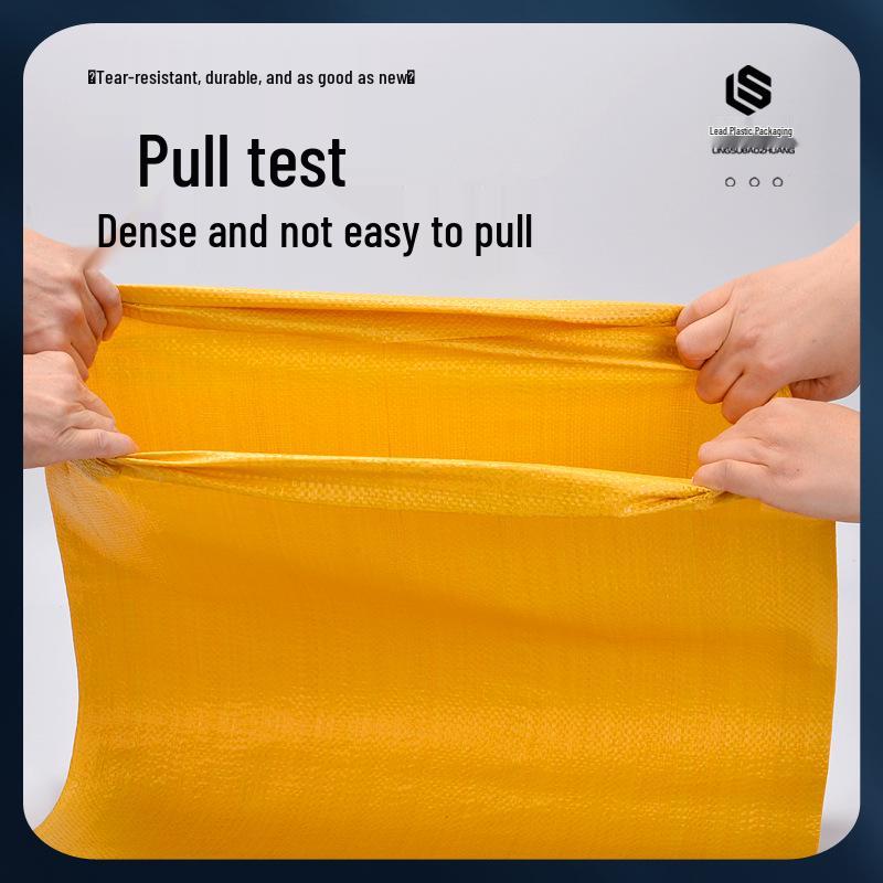 Большой Утолщенный Ярко-желтый Пластиковый Тканый Мешок для Экспресс-логистики и Упаковки Химического Сырья 58g per sq.m; 40*60
Большой Утолщенный Ярко-желтый Пластиковый Тканый Мешок для Экспресс-логистики и Упаковки Химического Сырья 58g per sq.m; 40*60